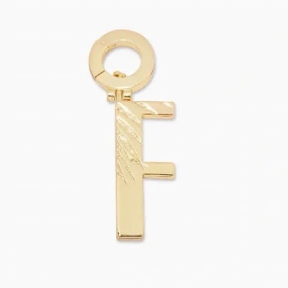 Gorjana Parker 'F' Charm - Picture 2 of 3